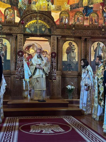 ΕΠΕΤΕΙΟΣ ΥΠΟΔΟΧΗΣ ΤΙΜΙΟΥ ΛΕΙΨΑΝΟΥ ΑΓ. ΓΕΩΡΓΙΟΥ (ΚΑΡΣΛΙΔΗ) ΣΤΟ ΒΟΥΠΕΡΤΑΛ ΓΕΡΜΑΝΙΑΣ